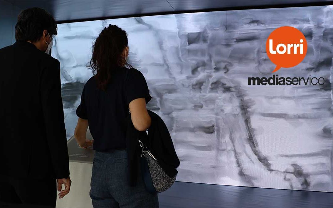 videowalls for brand communication at cersaie 2021